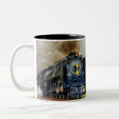 Mug de café - Train moteur à vapeur (Gauche)