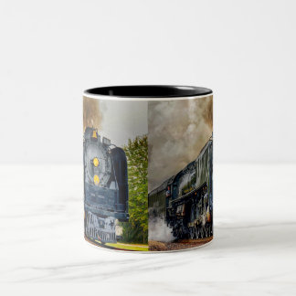 Mug de café - Train moteur à vapeur