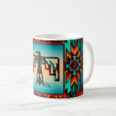 Mug de café tribal Thunderbird (Devant droit)