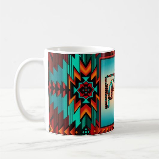 Mug de café tribal Thunderbird (Gauche)