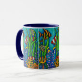 Mug de café Tropical Gems (Devant gauche)