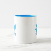 Mug de café Twitter Suivez-moi (Centre)