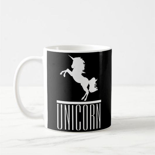 Mug de café Unicorne (Gauche)