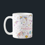 Mug de café Unicorne magique<br><div class="desc">Sirotez avec style avec notre mug magique à licorne</div>