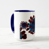 Mug de café unique 'COVID-19 Variant' (Devant gauche)