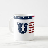 Mug de café USA (Devant gauche)