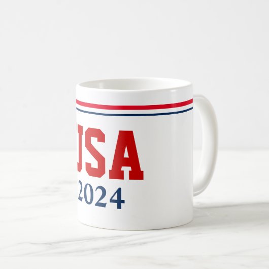 Mug de café USA (Devant droit)