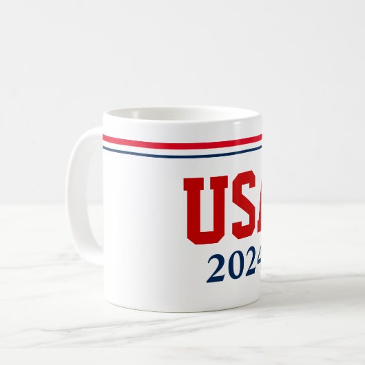 Mug de café USA (Devant gauche)