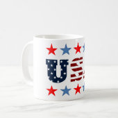 Mug de café USA (Devant gauche)
