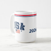 Mug de café USA (Devant gauche)