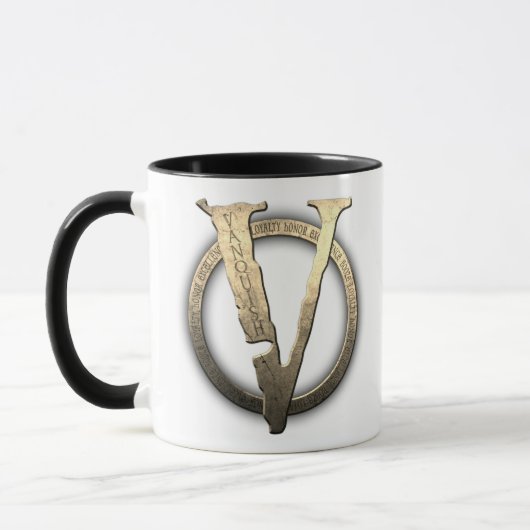 Mug de café "V" 11oz (Gauche)