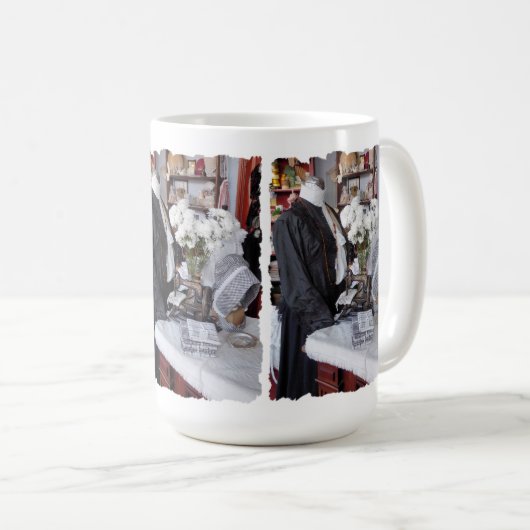 MUG DE CAFÉ VICTORIEN D'ANGLETERRE (Devant droit)
