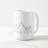 Mug de café Washington (Devant droit)