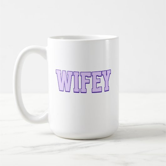 Mug de café Wifey (Gauche)