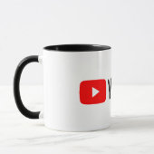 Mug de café YouTube (Gauche)