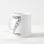 Mug de café Z (Devant gauche)