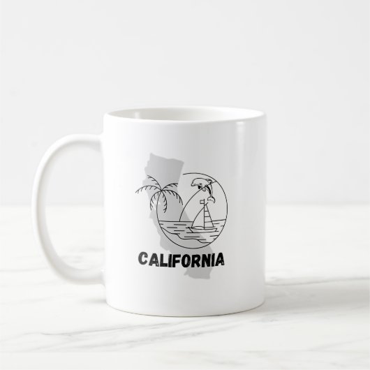 mug de californie (Gauche)