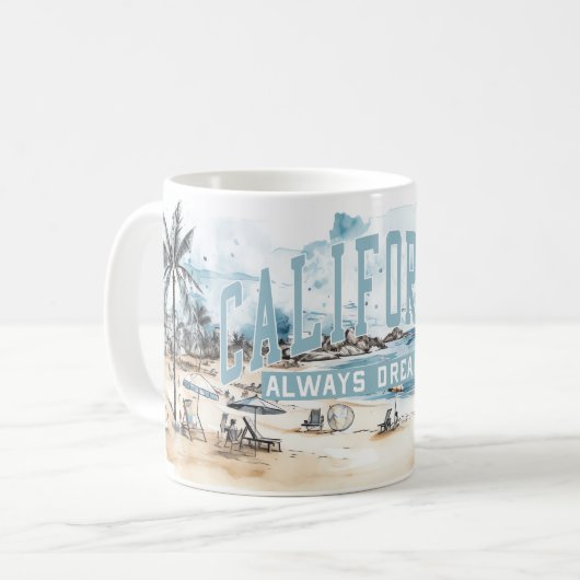 Mug de Californie (Devant gauche)