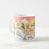 Mug de Californie du Sud 11oz (Devant gauche)