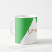 Mug de camping vert (Devant gauche)