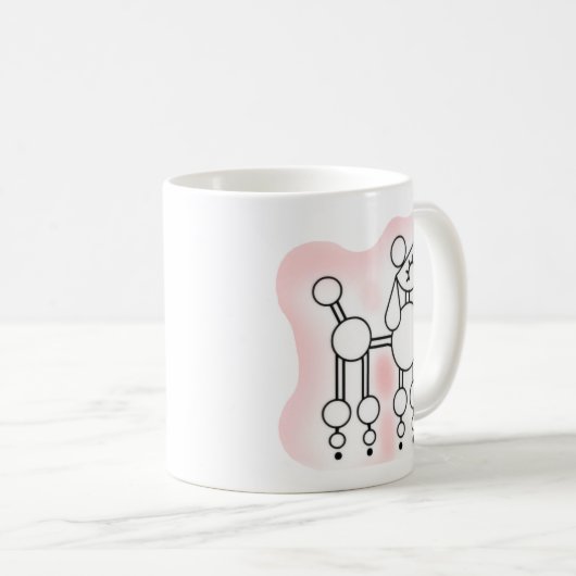 Mug de canicule blanche (Devant droit)