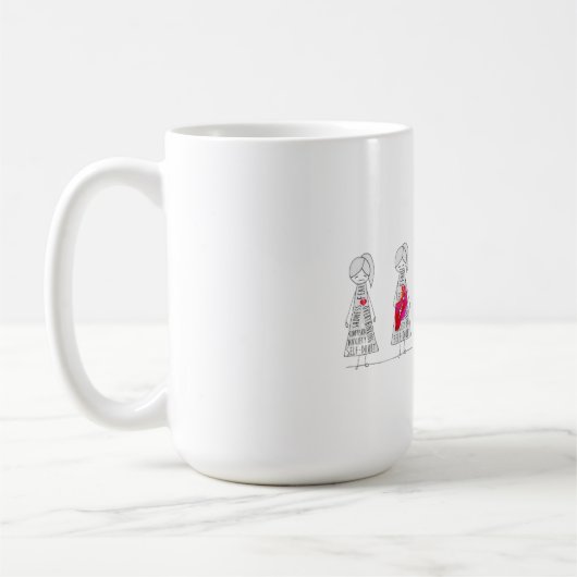 Mug de caractères HWJ (Gauche)