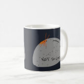 Mug de caractères pas seul drôle (Devant droit)