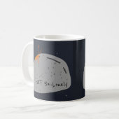 Mug de caractères pas seul drôle (Devant gauche)