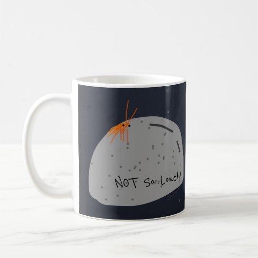 Mug de caractères pas seul drôle (Gauche)