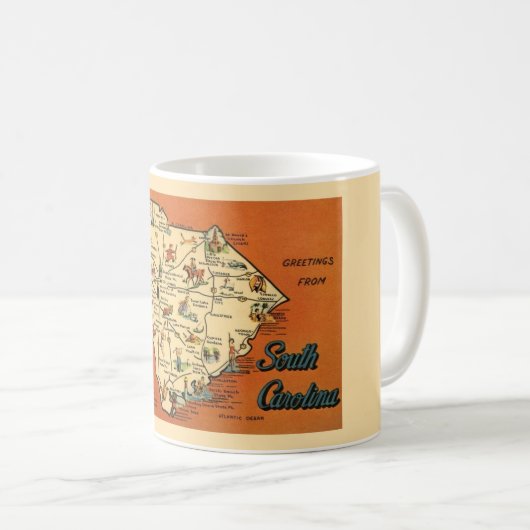 Mug de Caroline du Sud (Devant droit)