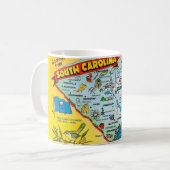 Mug de Caroline du Sud colorée (Devant gauche)