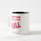 Mug de carte de poinçon symptom (Devant gauche)