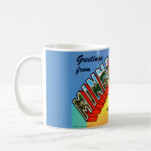 Mug de carte postale de Minneapolis (Gauche)