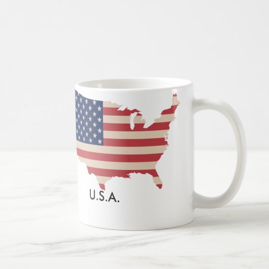 Mug de carte US (Droite)