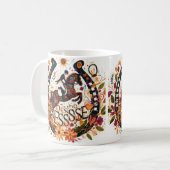 Mug de cavalier de dressage de cheval (Devant gauche)