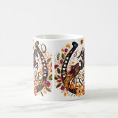Mug de cavalier de dressage de cheval (Centre)