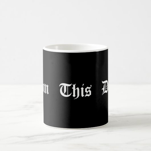 Mug De, ceci, jour (Centre)
