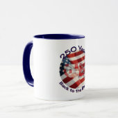 Mug de célébration de l'Amérique 250 ans (Devant gauche)