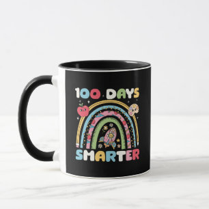 Mug de célébration de l'école arc-en-ciel 100 jour