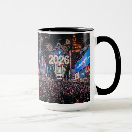 Mug de célébration du Nouvel An pour hommes (Droite)