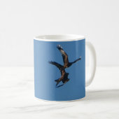 Mug de cerfs-volants rouges (Devant droit)
