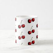 Mug de cerises rouges sucrées (Centre)