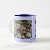 Mug de champignon de la plate-forme bleue (Devant gauche)