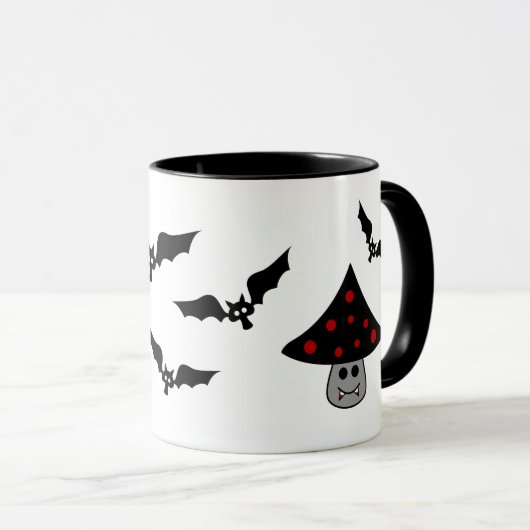 Mug de champignon Vampire (Devant droit)