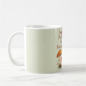 Mug de champignons drôle | Mug de café de champign (Gauche)