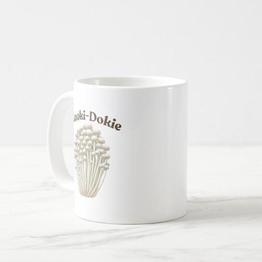 Mug de champignons Enoki-Dokie (Devant gauche)