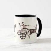 Mug de charioteurs inspirés de la Grèce mycénienne (Devant droit)