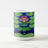 Mug De Charmantes Nappes D'Eau Rose (Centre)