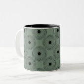 Mug de charme ultramoderne, Vert de trèfle (Devant gauche)