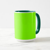 Mug de Chartreuse solide (Devant droit)